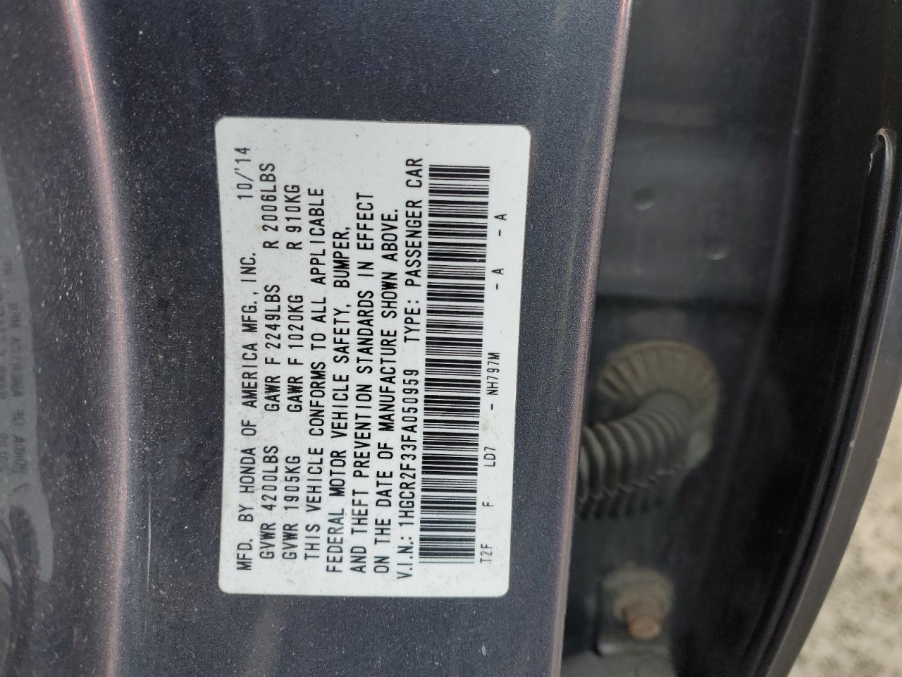 2015 Honda Accord - Image 12