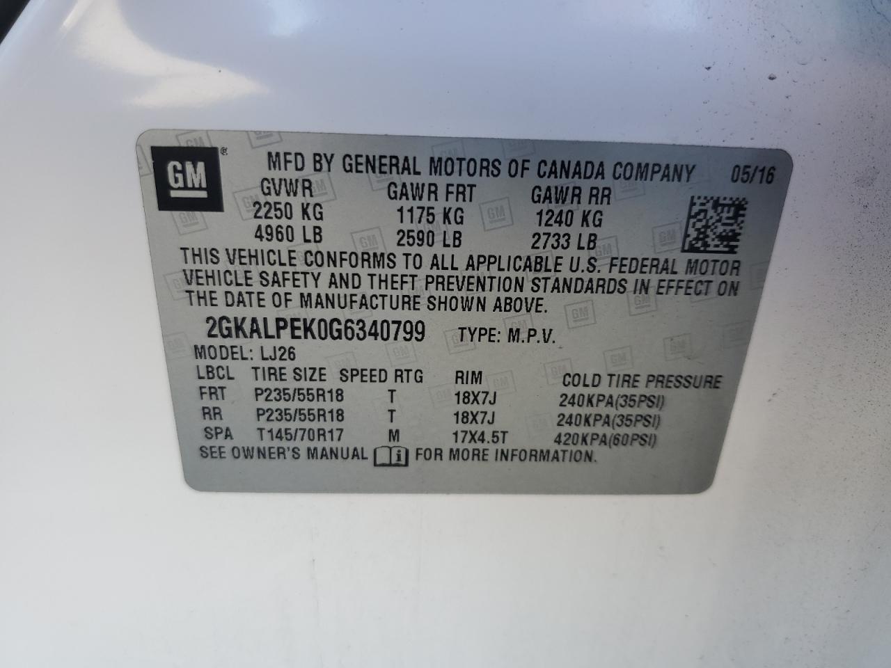2016 GMC Terrain - Image 13