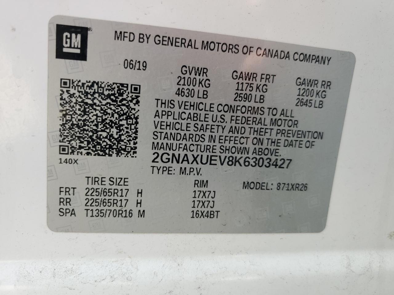 2019 Chevrolet Equinox - Image 14