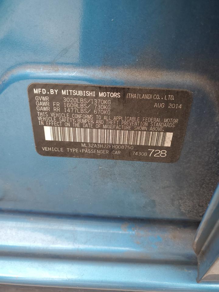 2015 Mitsubishi Mirage - Image 12