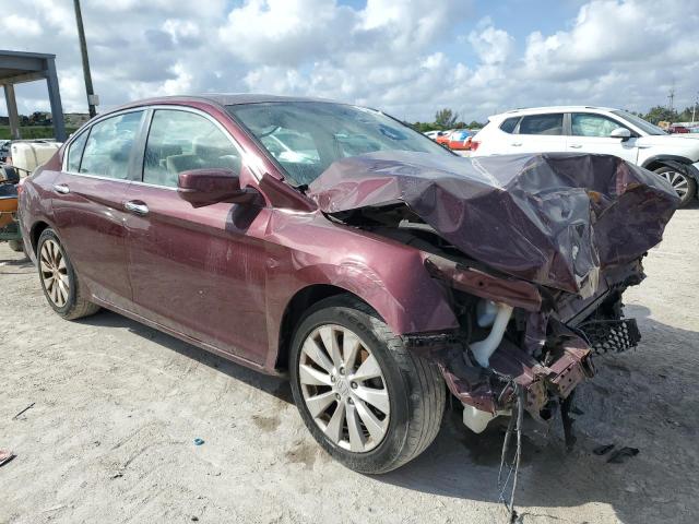 Sedans HONDA ACCORD 2014 Burgundy
