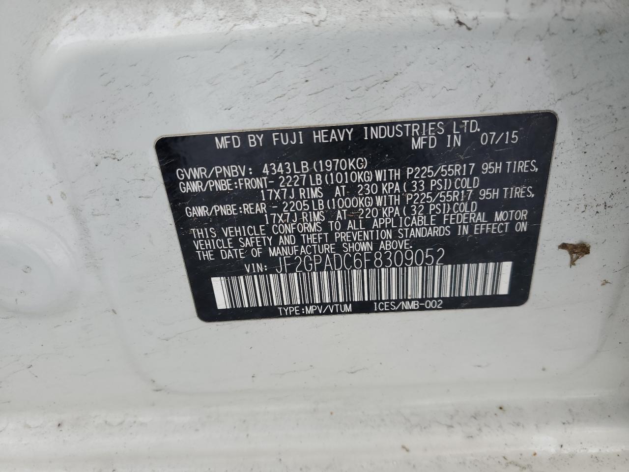 2015 Subaru XV - Image 13