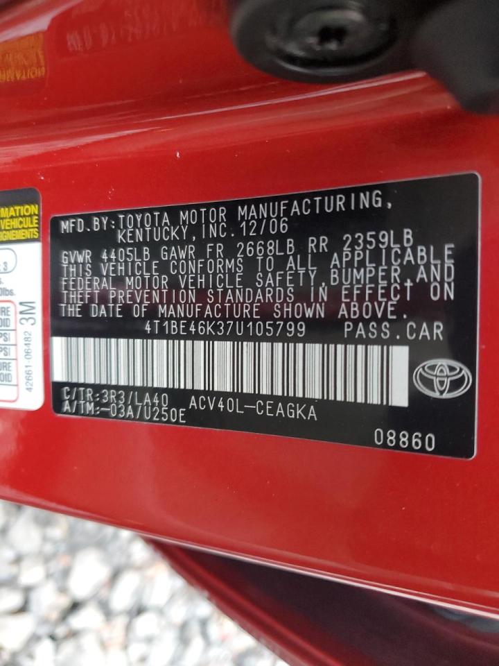 2007 Toyota Camry - Image 12