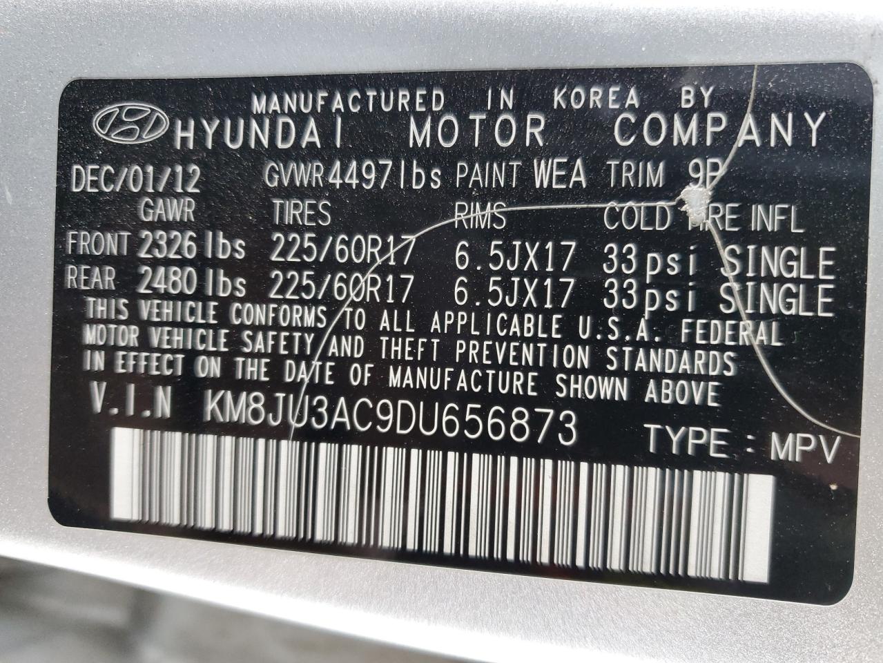 2013 Hyundai Tucson - Image 12