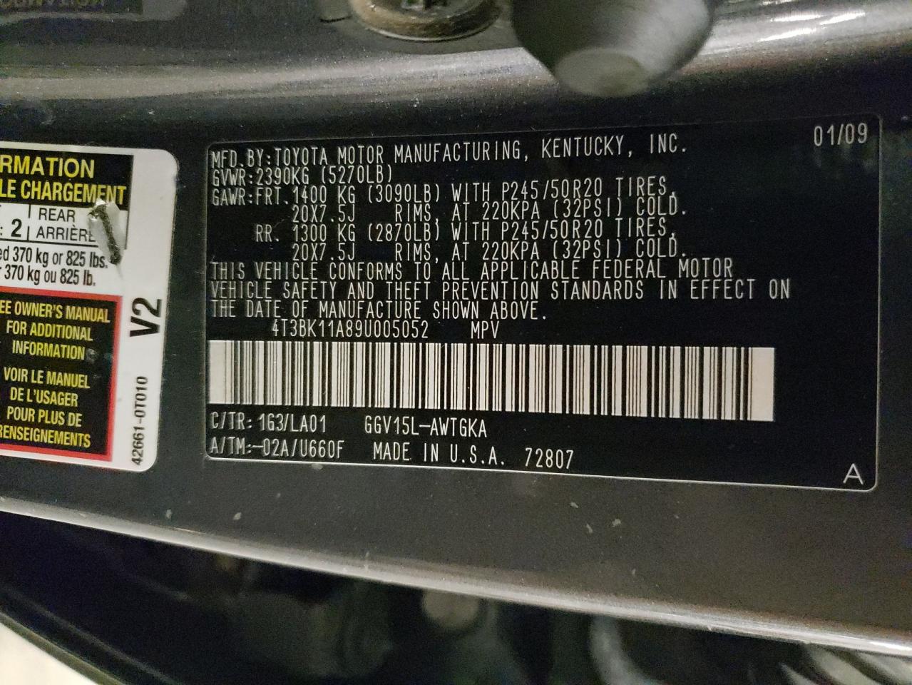 2009 Toyota Venza - Image 16