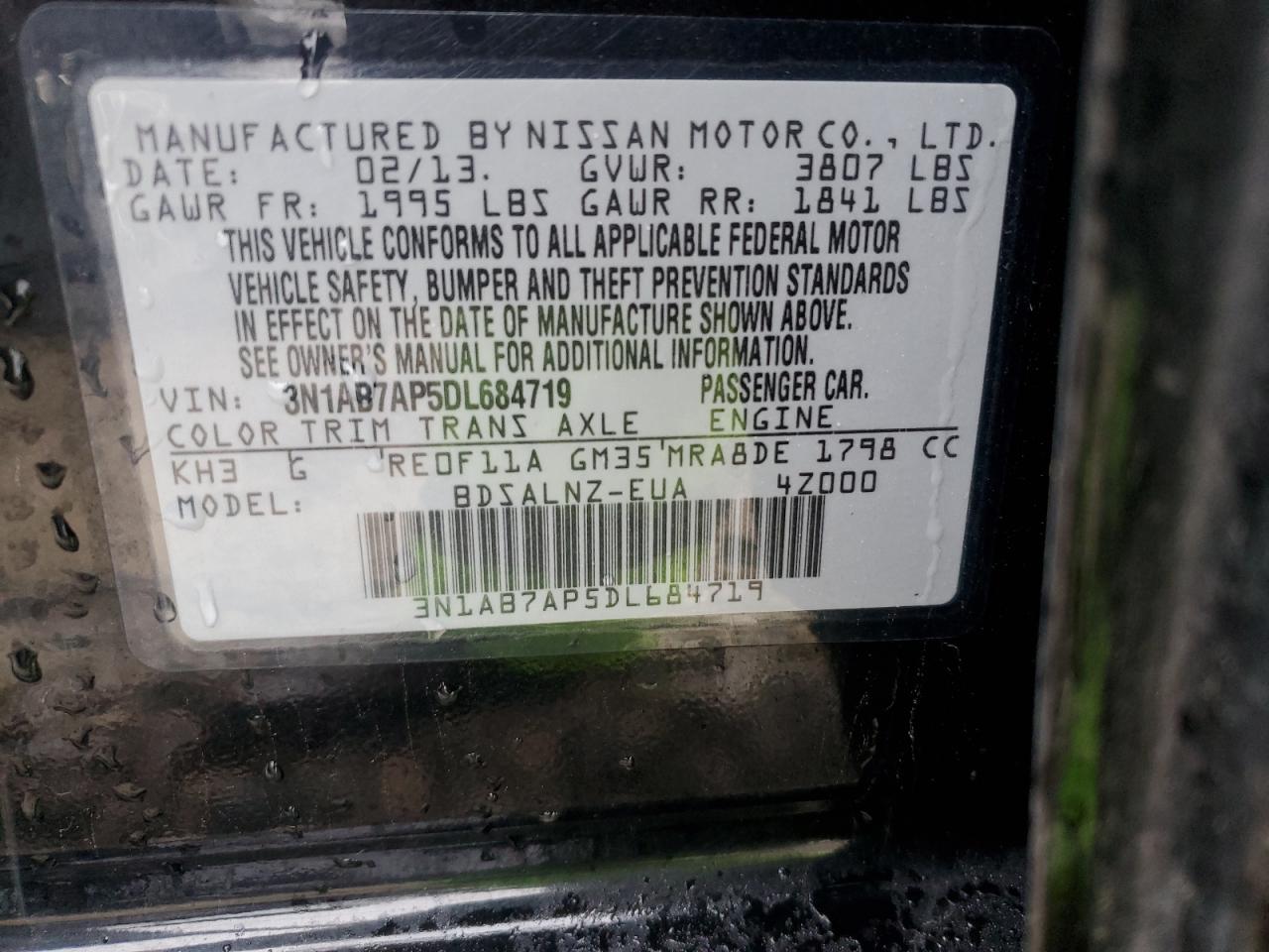 2013 Nissan Sentra - Image 12