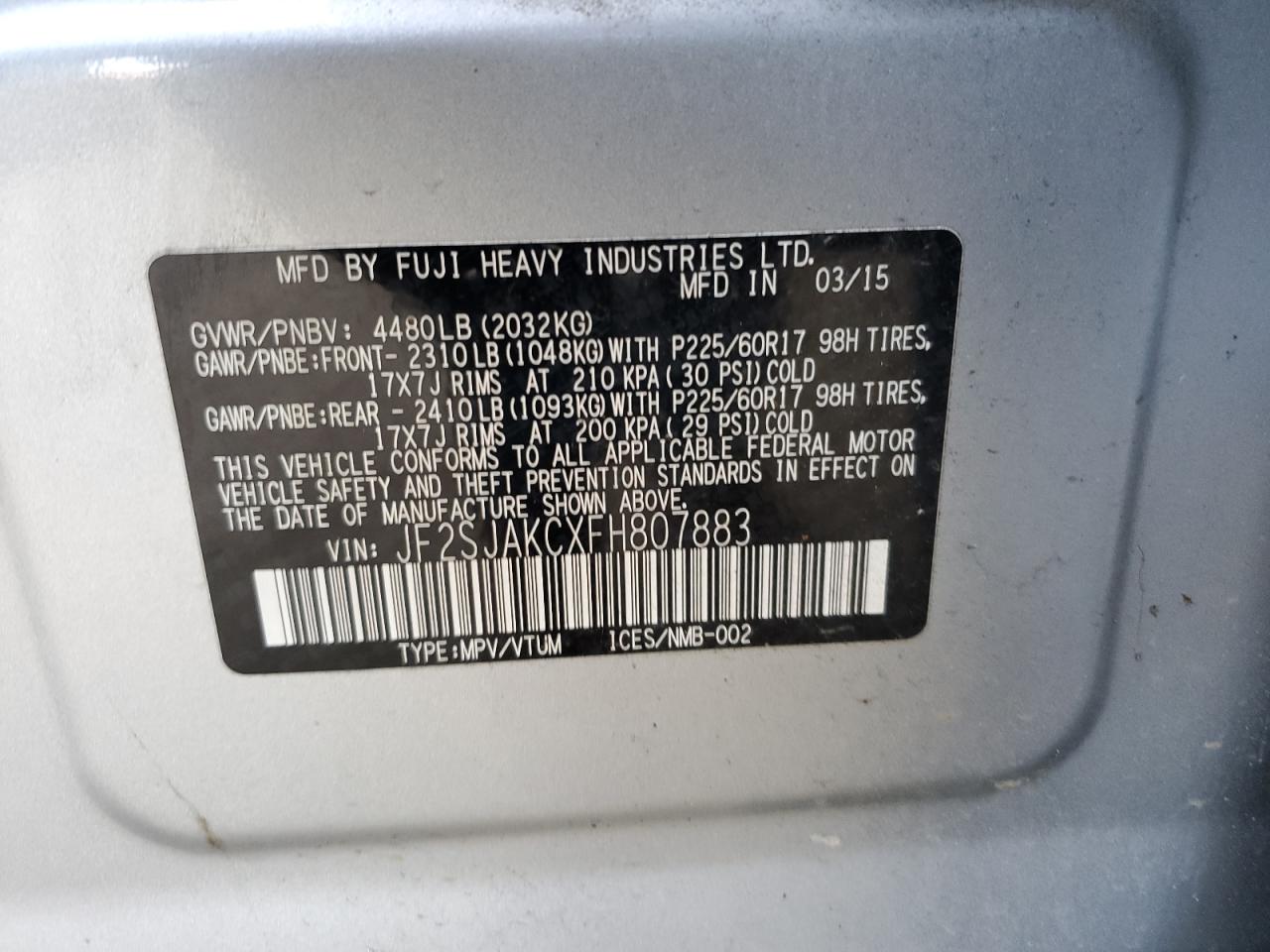 2015 Subaru Forester - Image 14