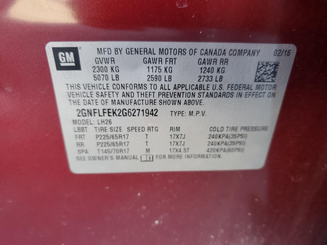2016 Chevrolet Equinox - Image 13