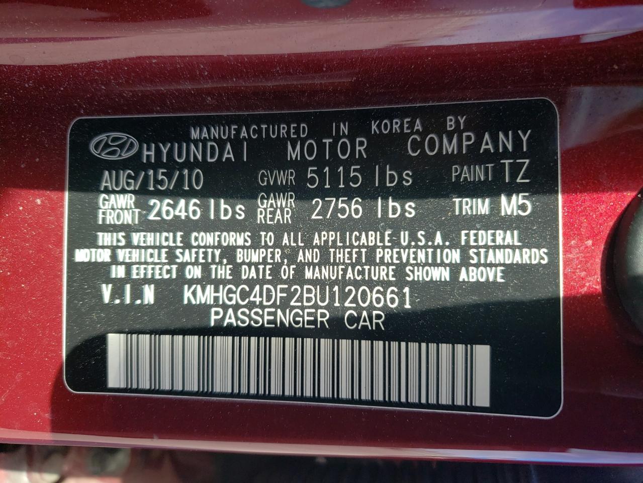 2011 Hyundai Genesis - Image 12