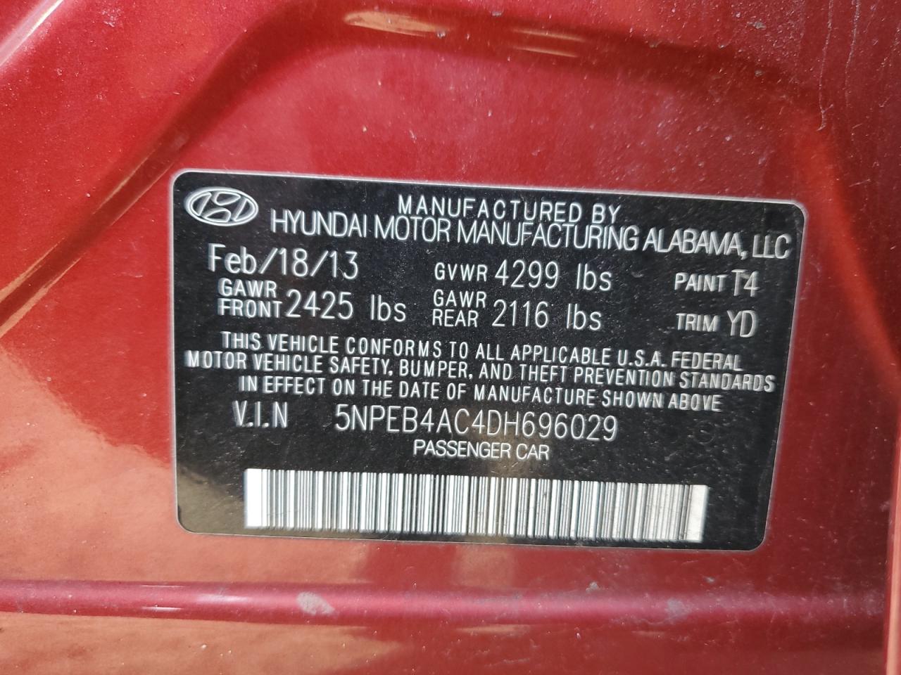2013 Hyundai Sonata - Image 14