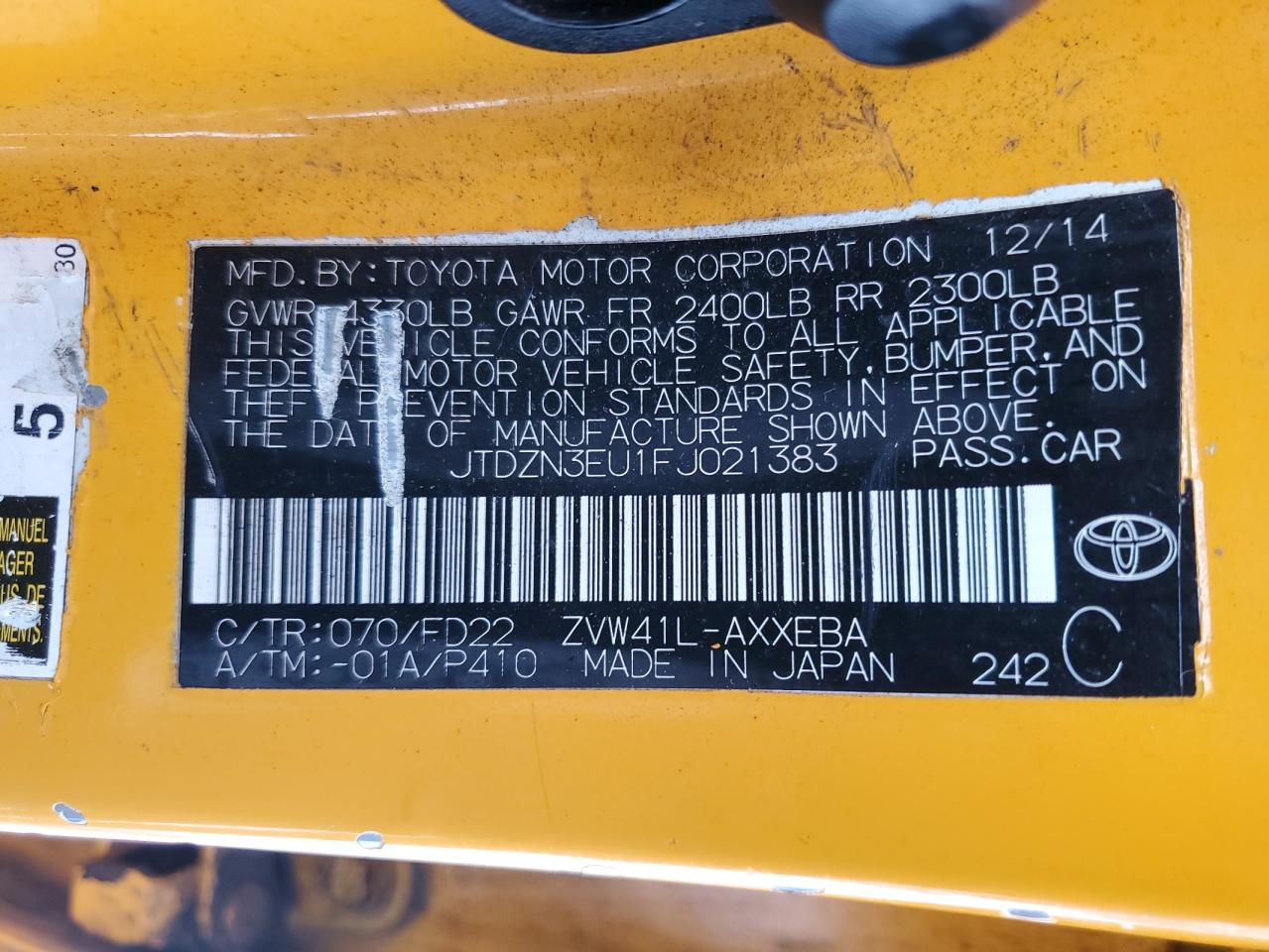 2015 Toyota Prius - Image 12