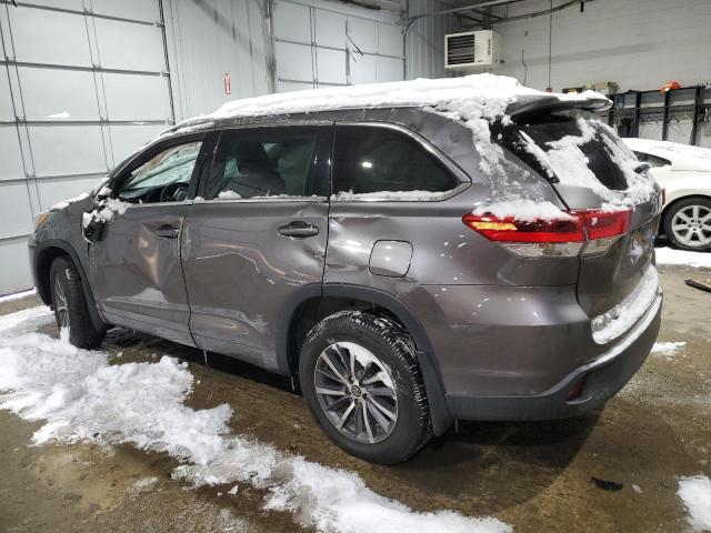  TOYOTA HIGHLANDER 2017 Gray