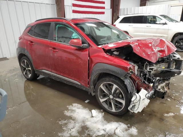  HYUNDAI KONA 2019 Червоний