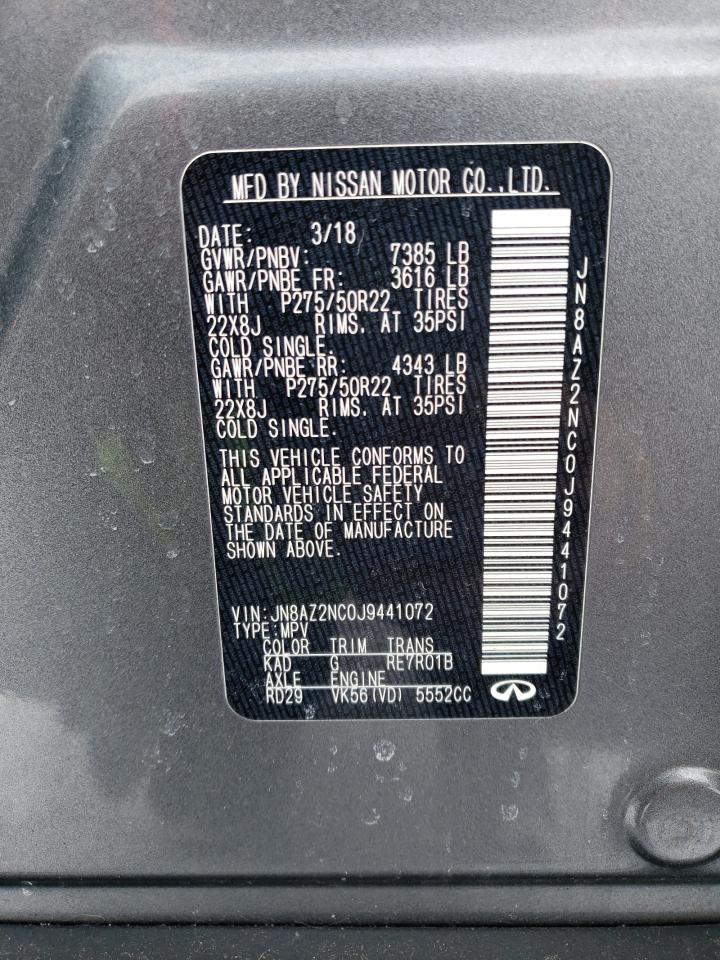 2018 Infiniti QX80 - Image 14