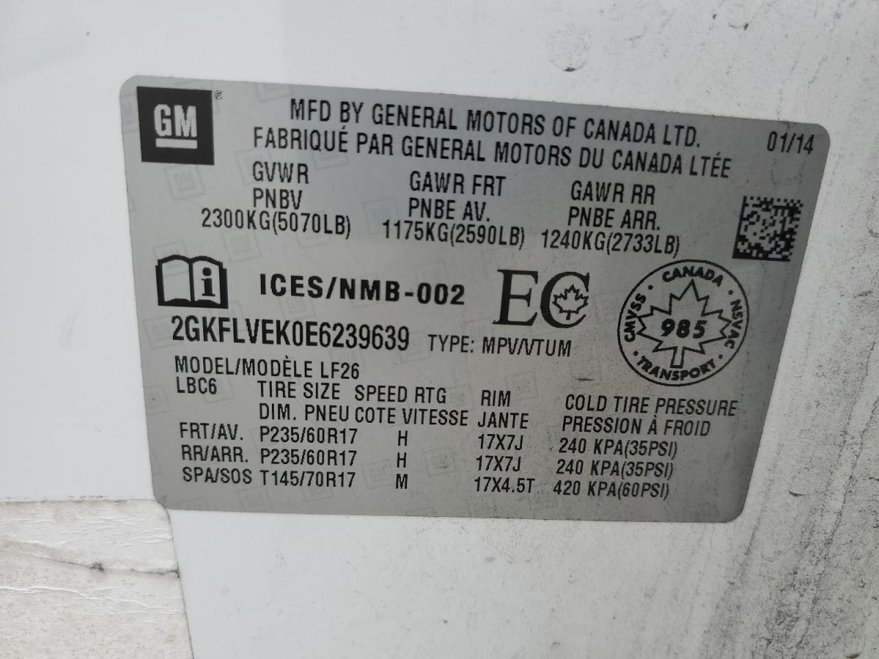 2014 GMC Terrain - Image 14