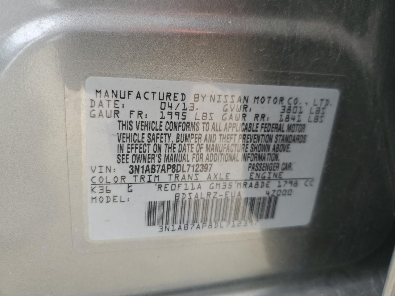 2013 Nissan Sentra - Image 12