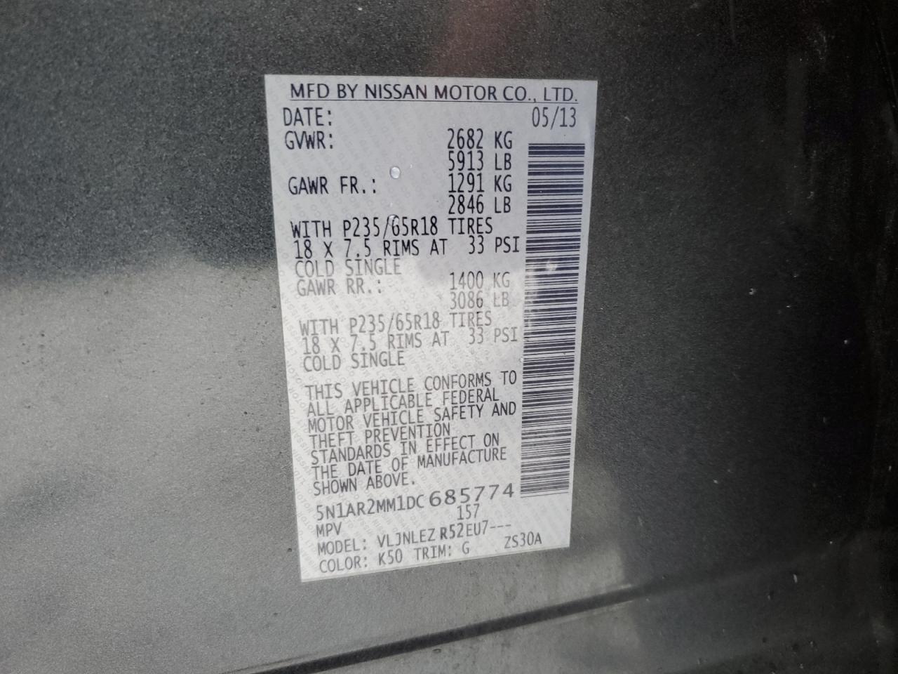 2013 Nissan Pathfinder - Image 13