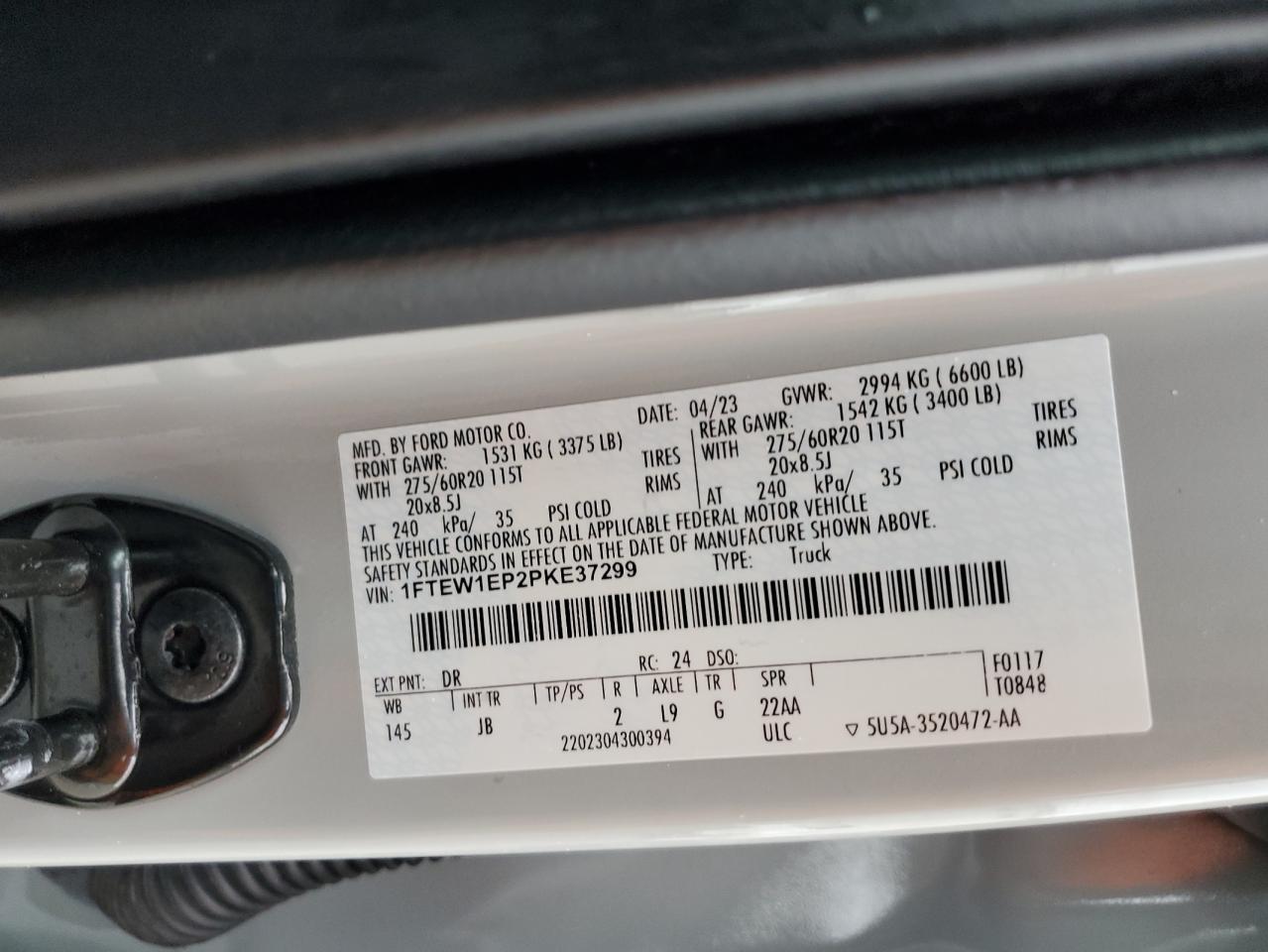2023 Ford F-150 - Image 13