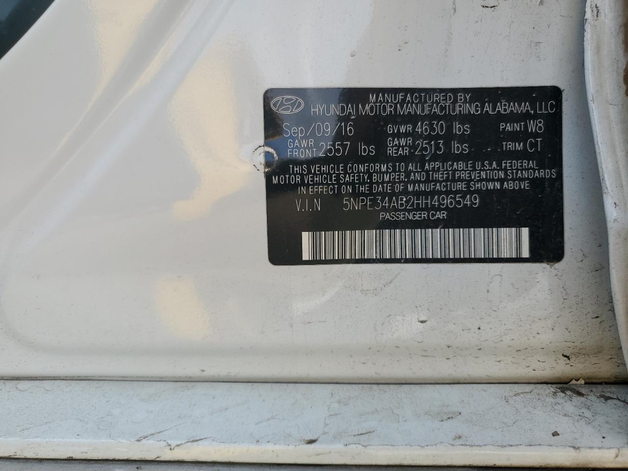 2017 Hyundai Sonata - Image 12