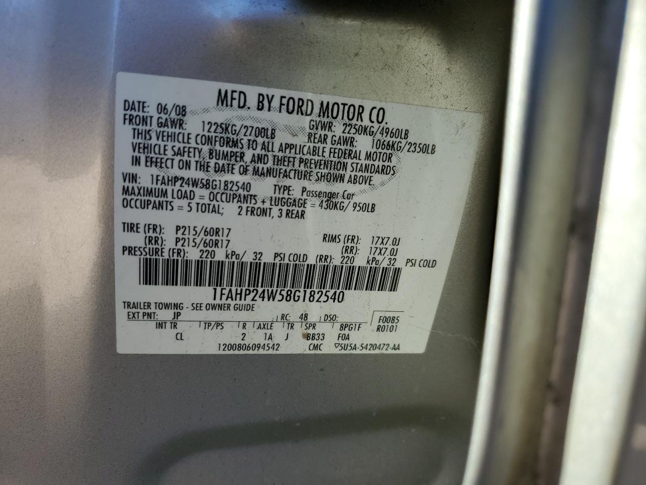 2008 Ford Taurus - Image 14
