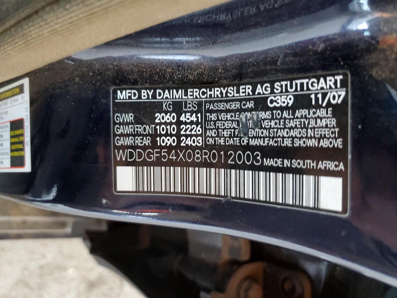 2008 Mercedes-Benz C-klasse - Image 12