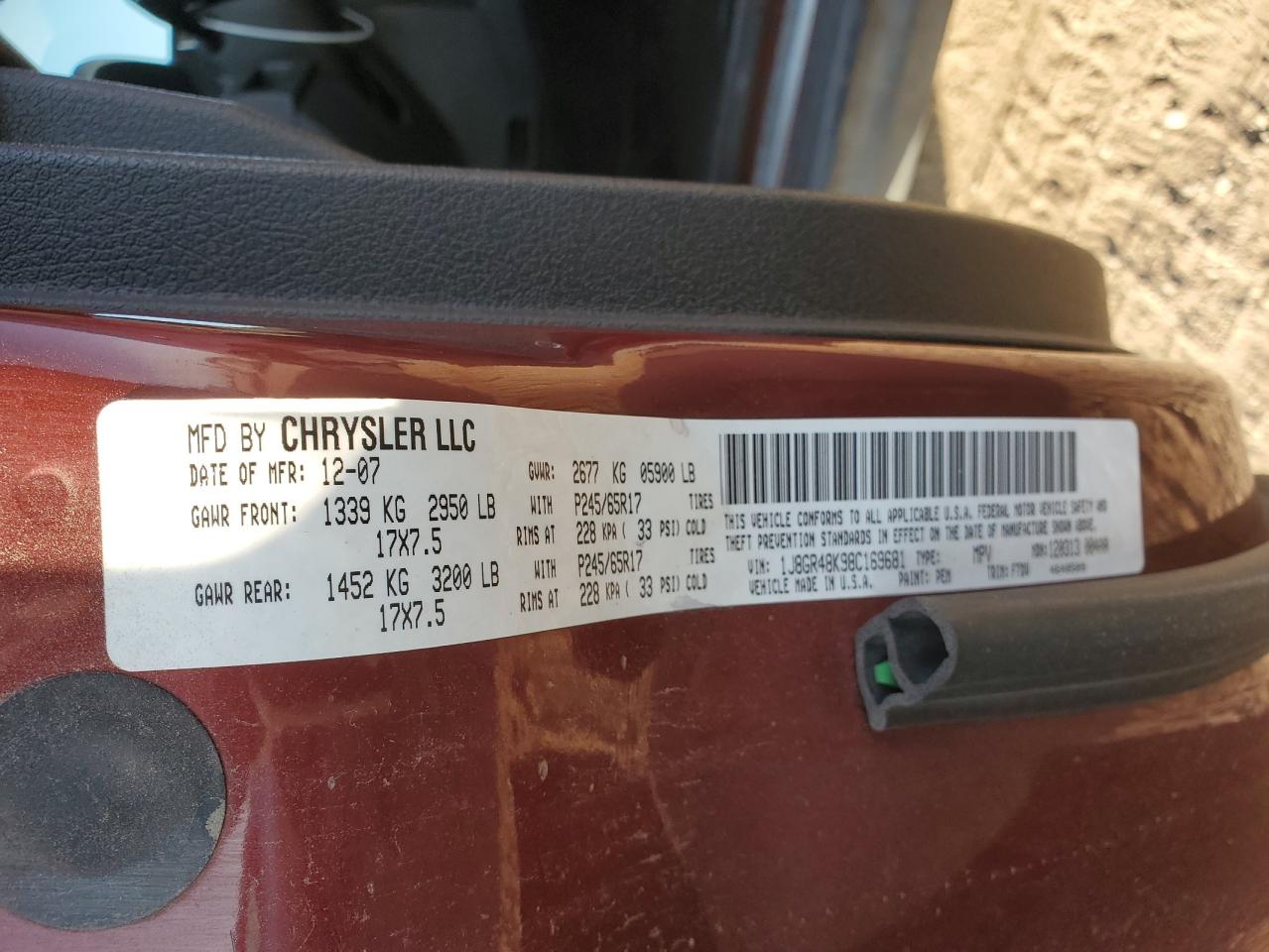 2008 Jeep Grand Cherokee - Image 15