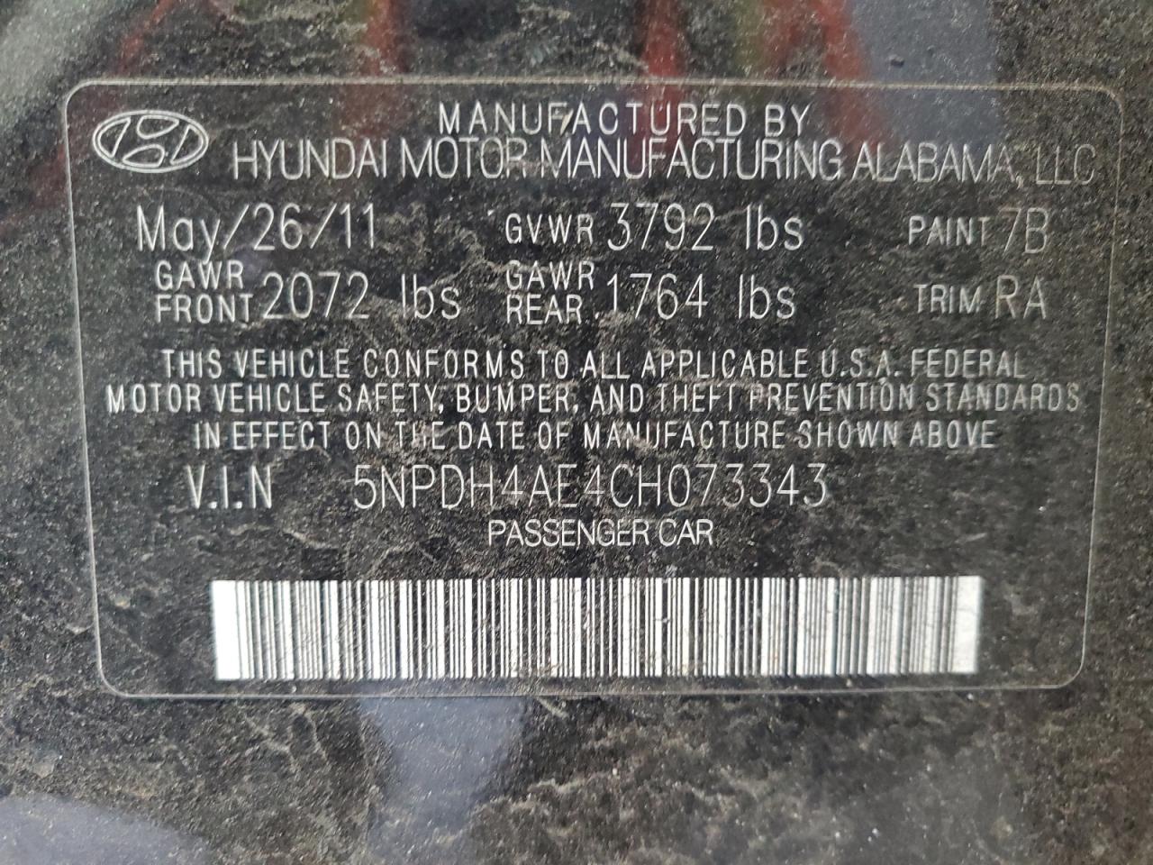 2012 Hyundai Elantra - Image 12