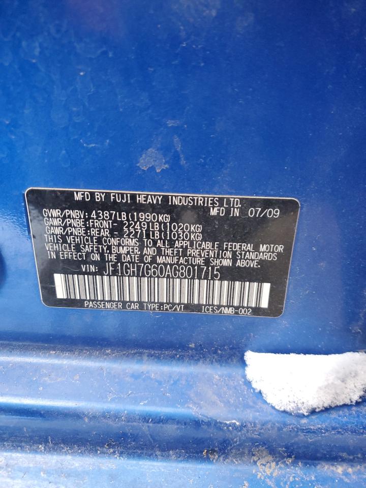 2010 Subaru WRX - Image 13