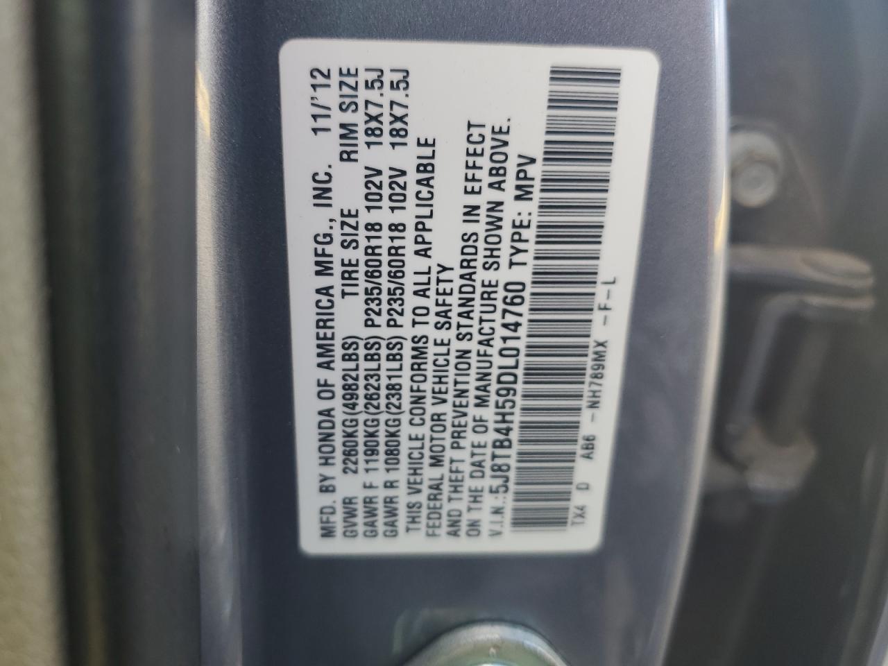 2013 Acura RDX - Image 13