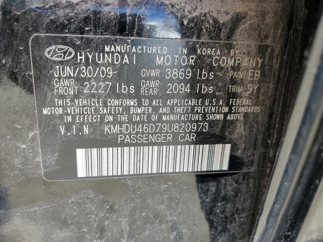 2009 Hyundai Elantra - Image 12