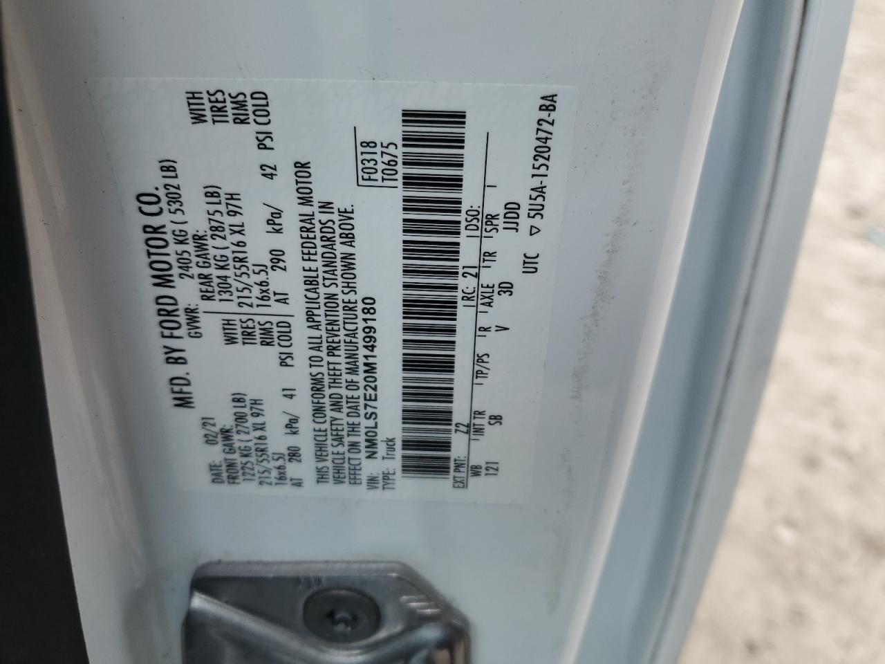 2021 Ford Transit - Image 14