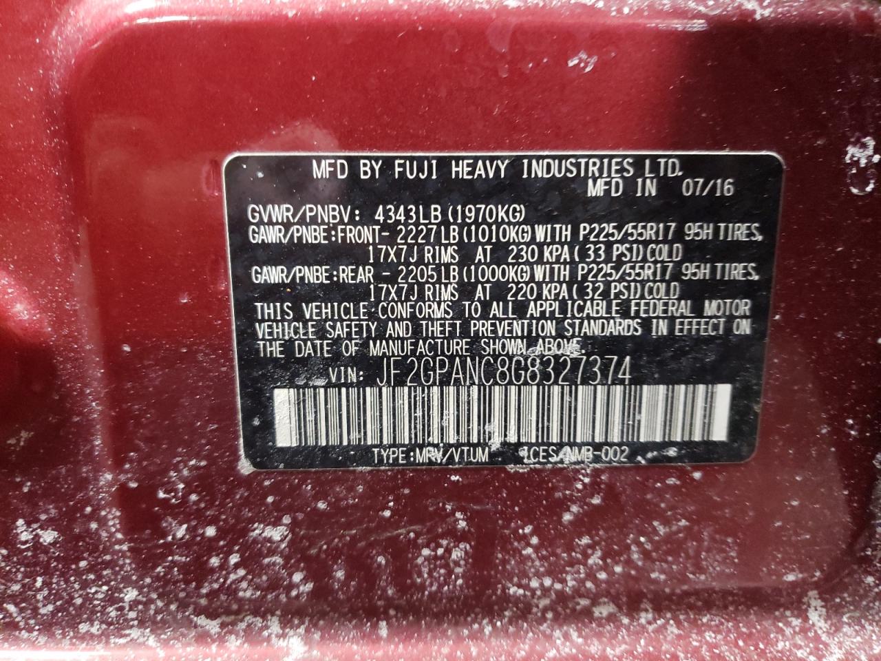 2016 Subaru XV - Image 12