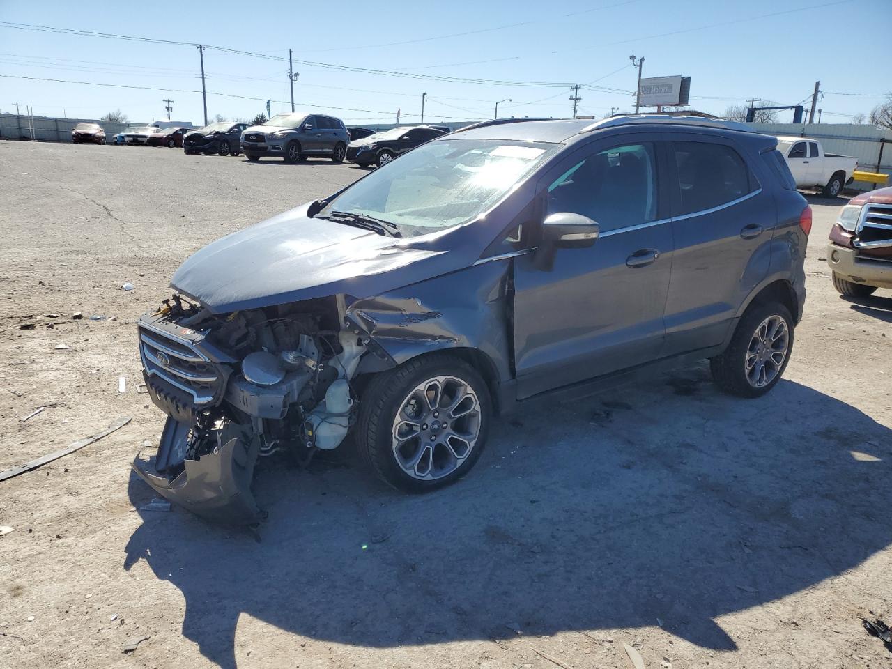 2020 Ford Ecosport Titanium იყიდება Oklahoma City-ში, OK - Front End