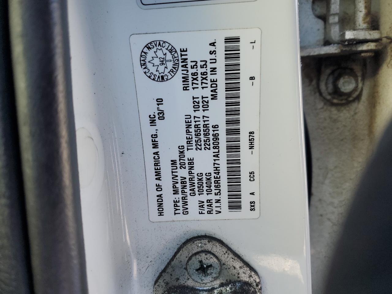 2010 Honda CR-V - Image 15