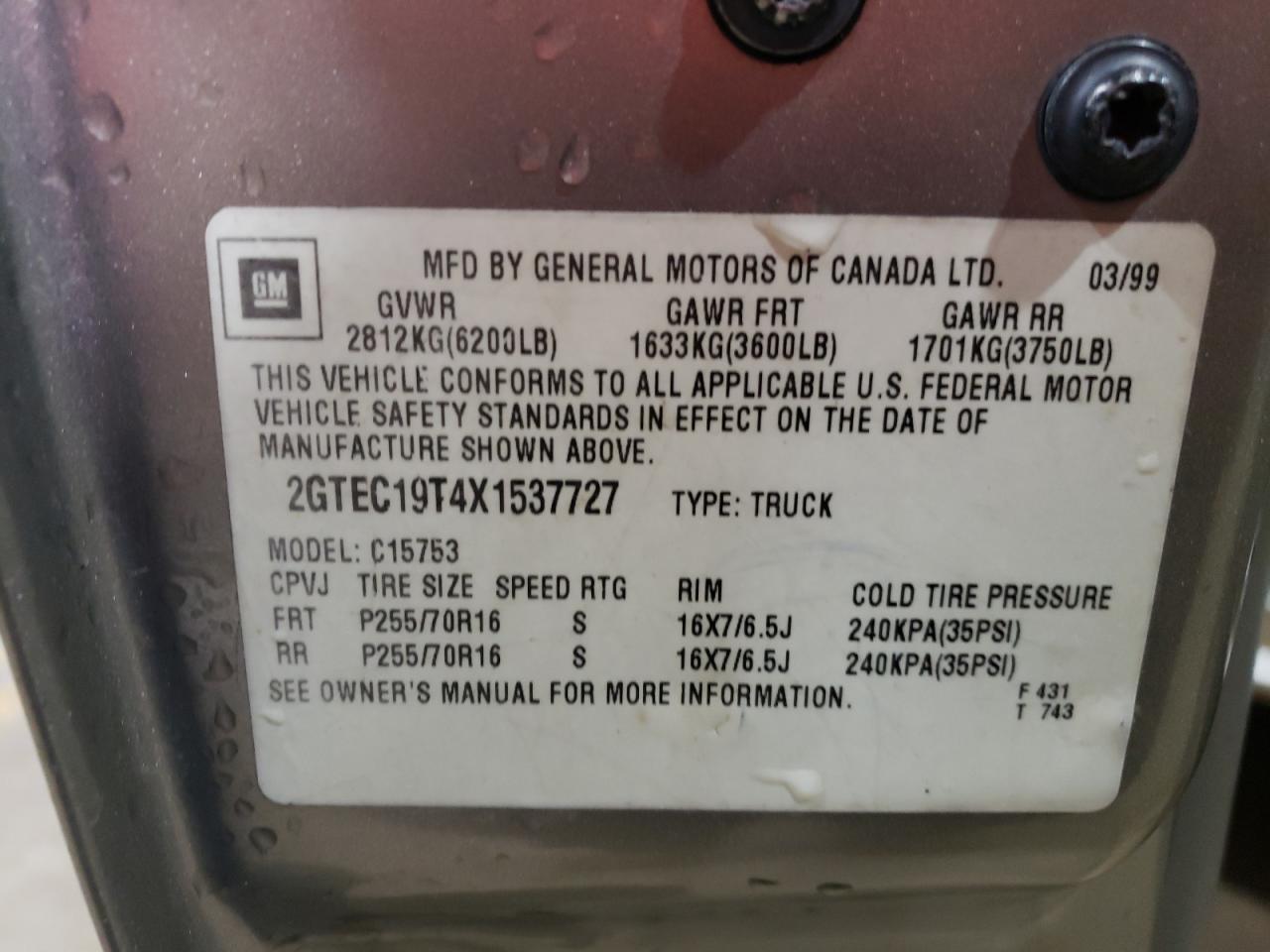 1999 GMC Sierra - Image 14