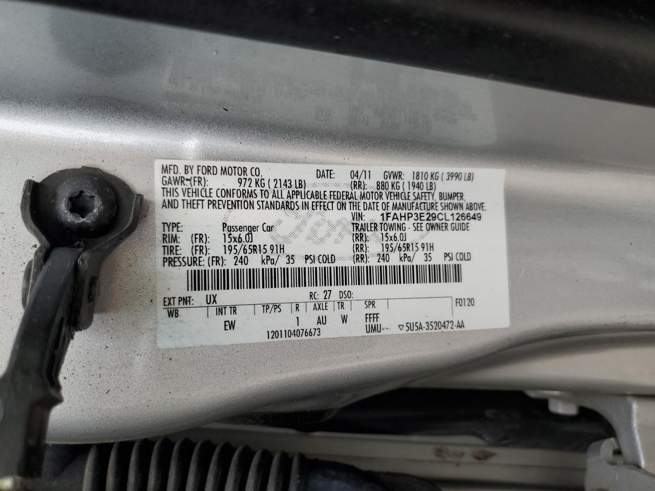 2012 Ford Focus - Image 15