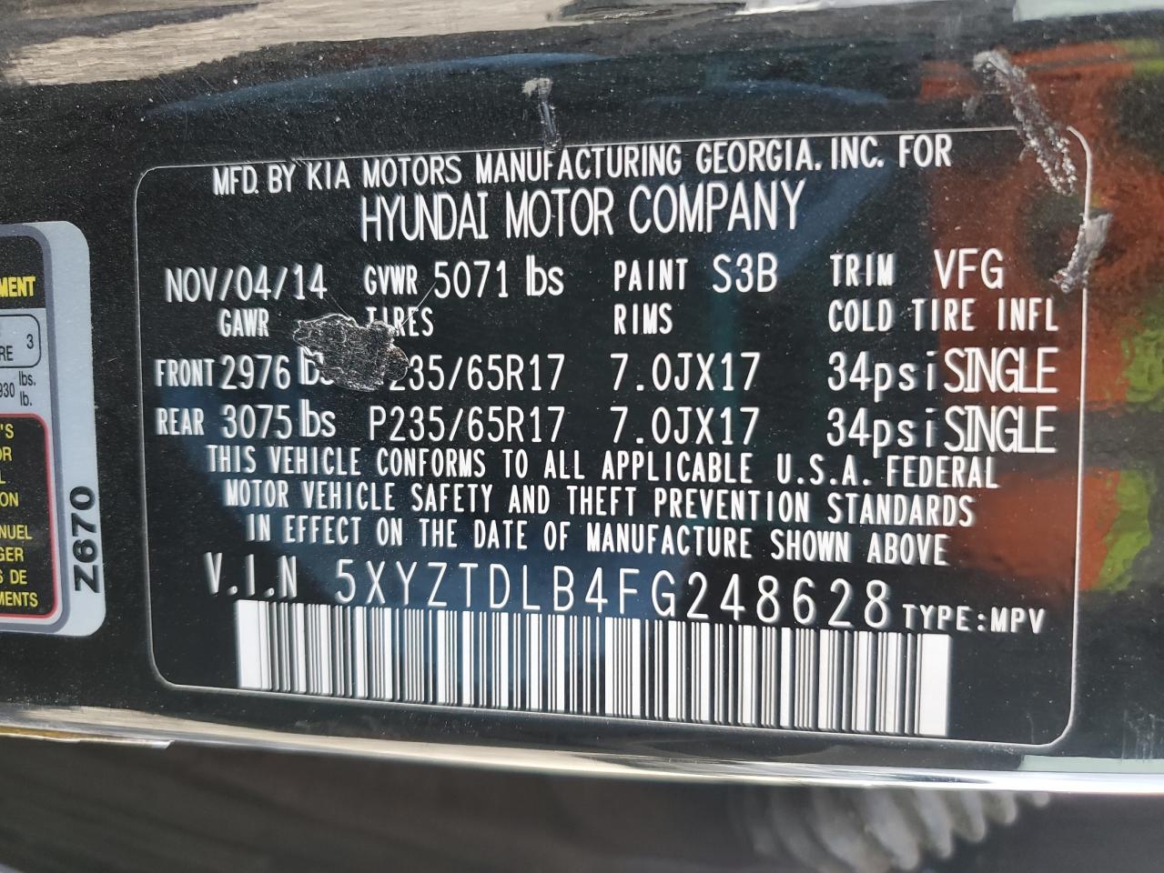 2015 Hyundai Santa Fe - Image 15