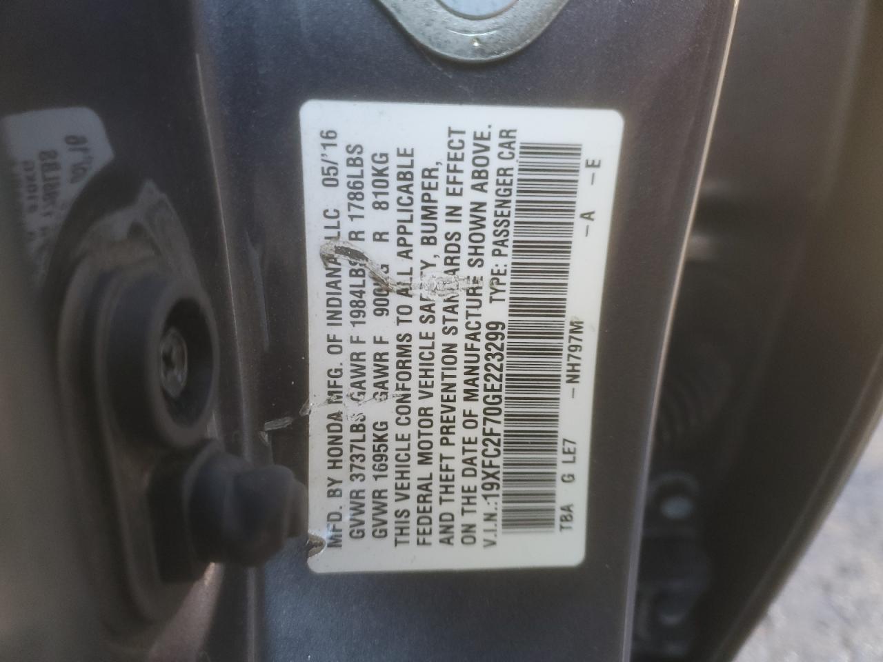 2016 Honda Civic - Image 15