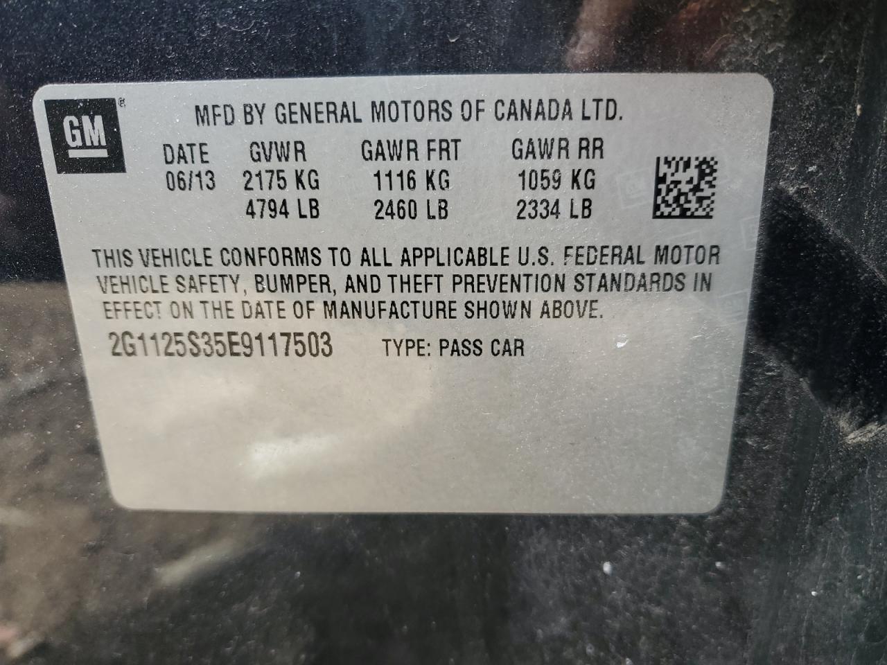 2014 Chevrolet Impala - Image 12