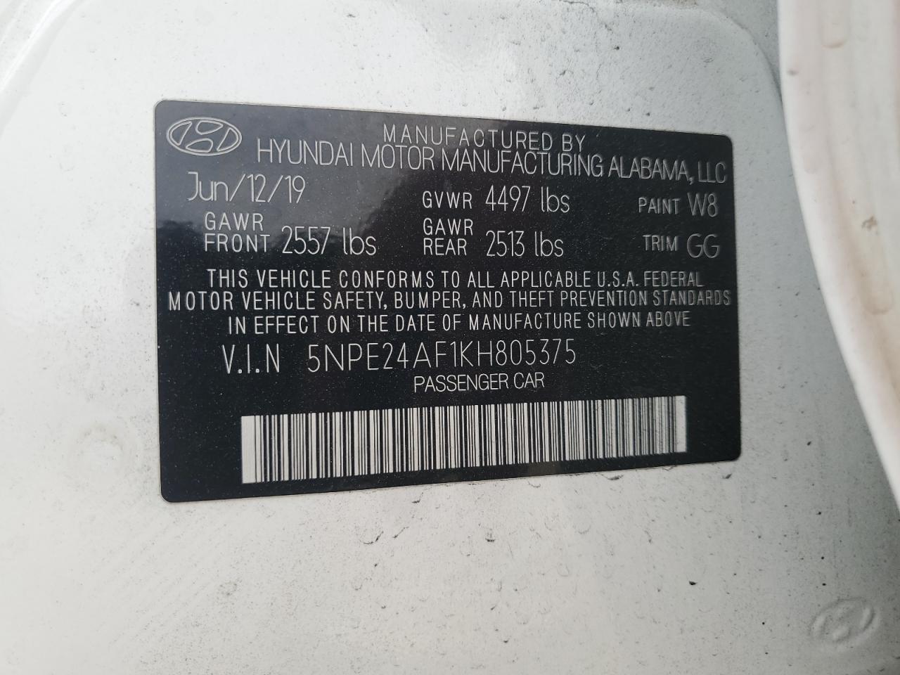 2019 Hyundai Sonata - Image 12
