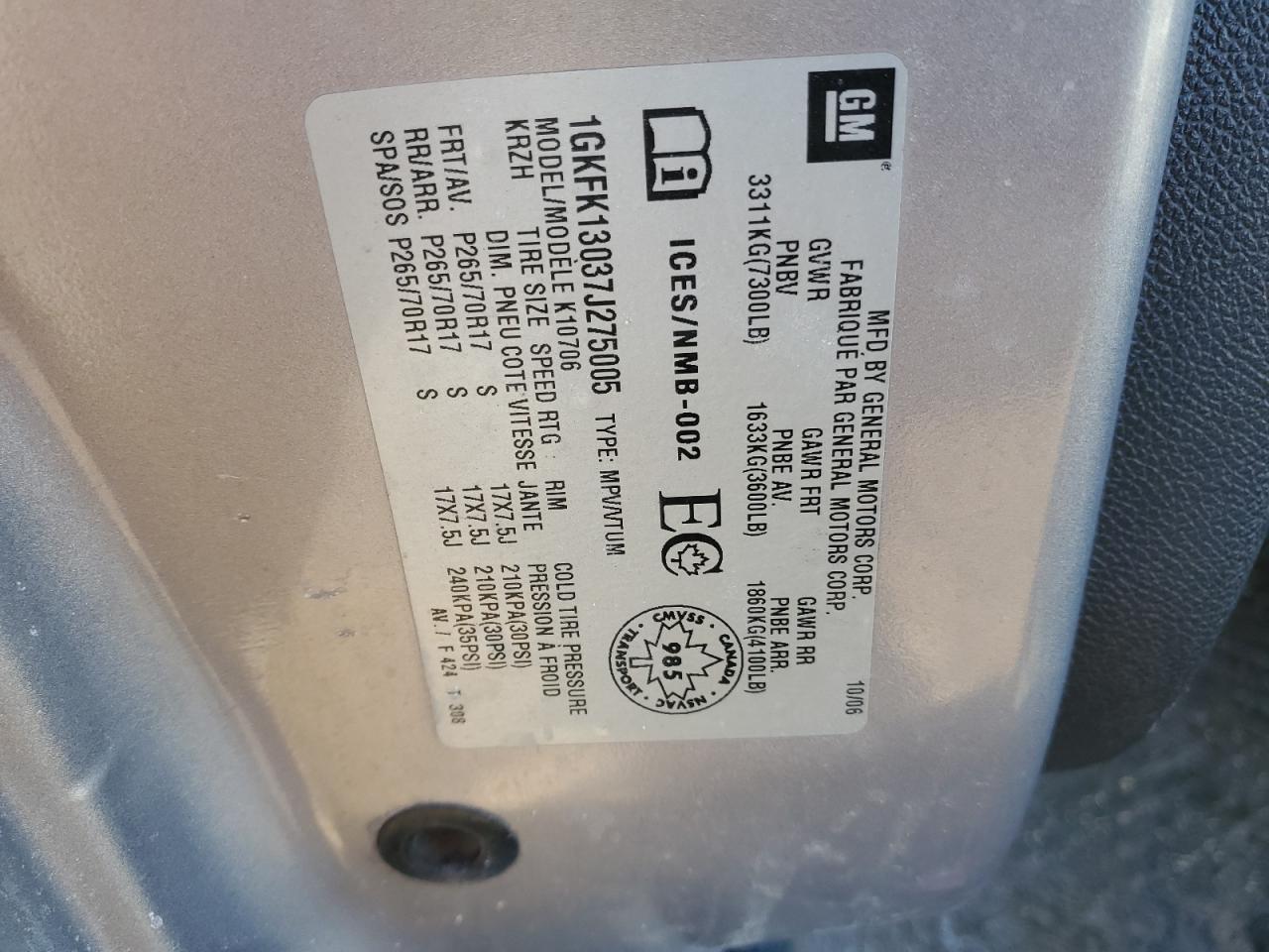 2007 GMC Yukon - Image 13