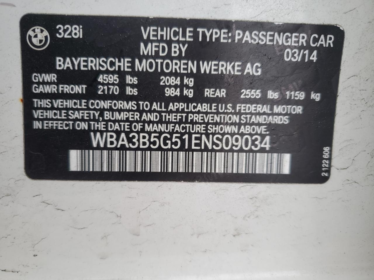 2014 BMW 3er - Image 12