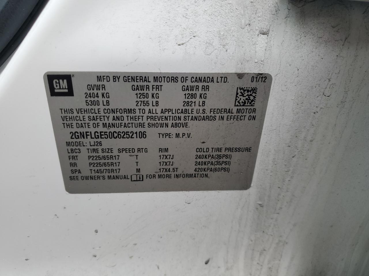2012 Chevrolet Equinox - Image 12