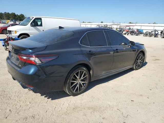  TOYOTA CAMRY 2021 Blue