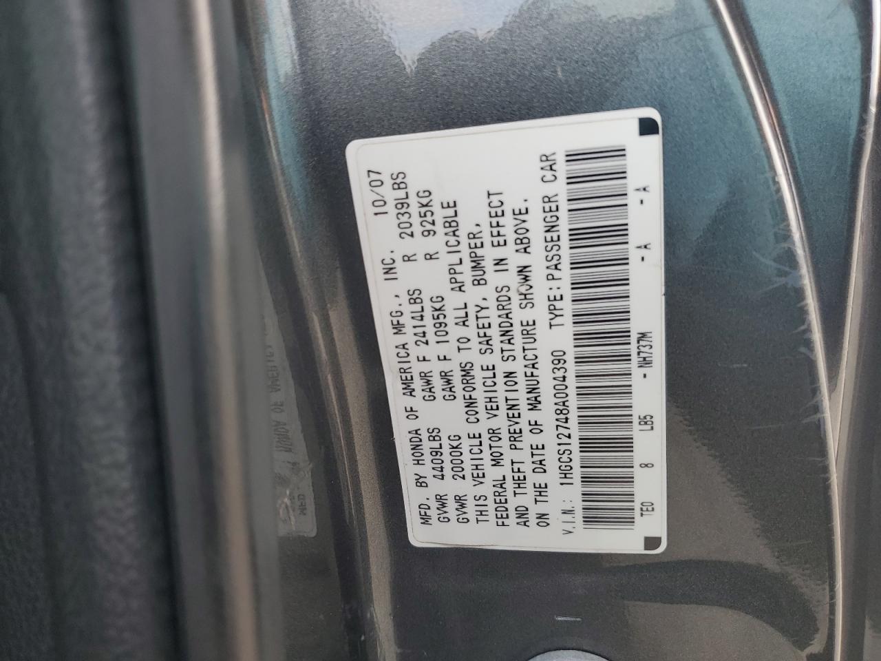 2008 Honda Accord - Image 12