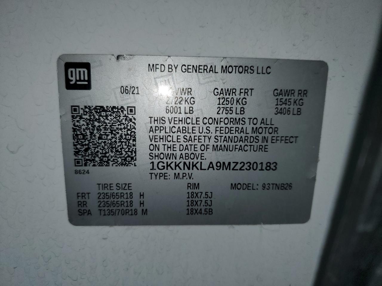 2021 GMC Acadia - Image 12