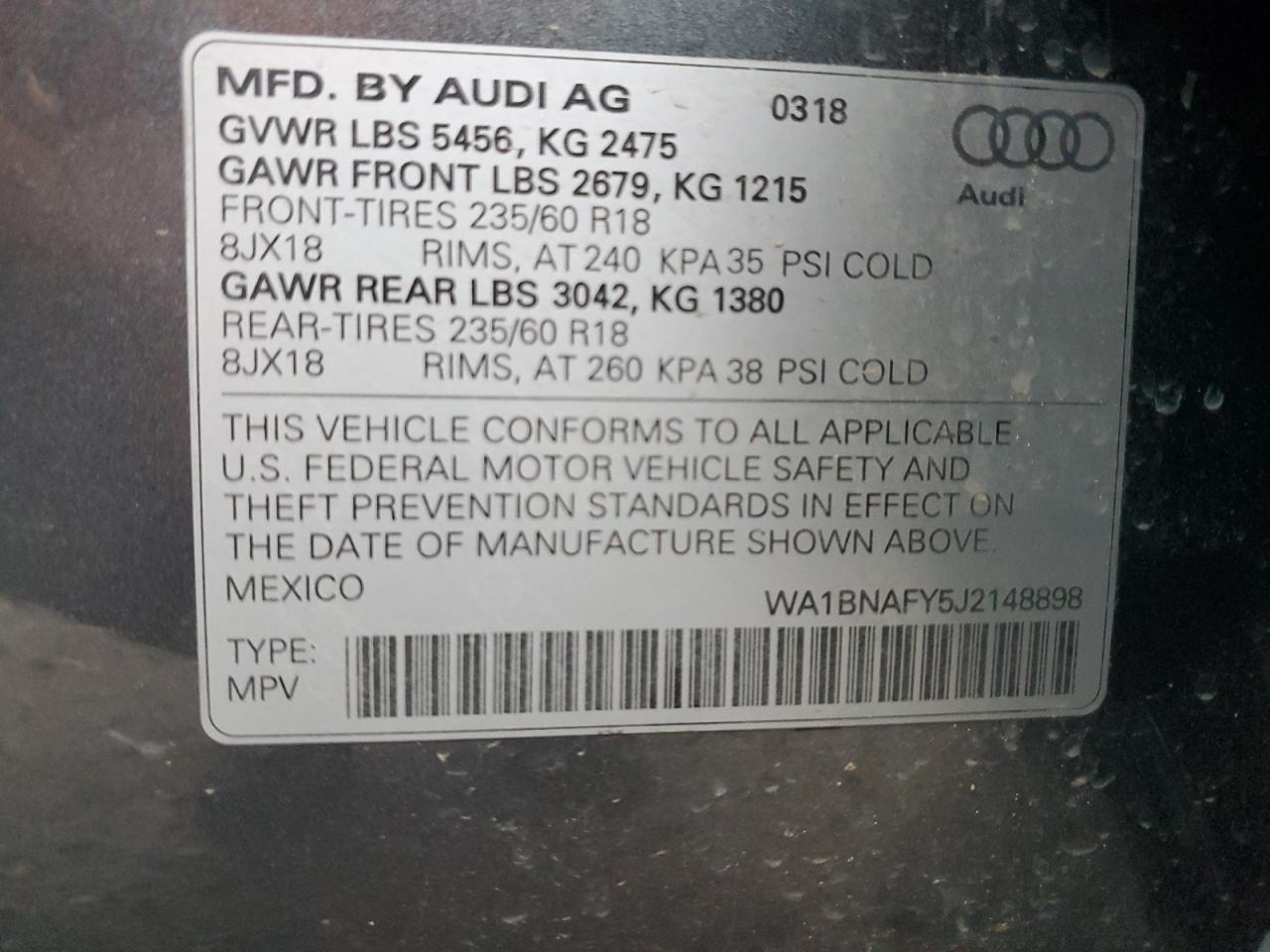 2018 Audi Q5 - Image 14