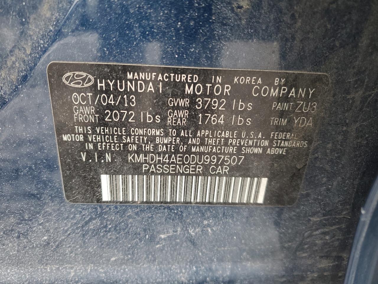 2013 Hyundai Elantra - Image 12