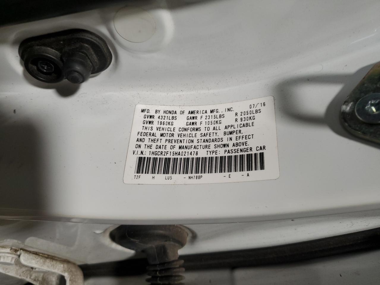 2017 Honda Accord - Image 12