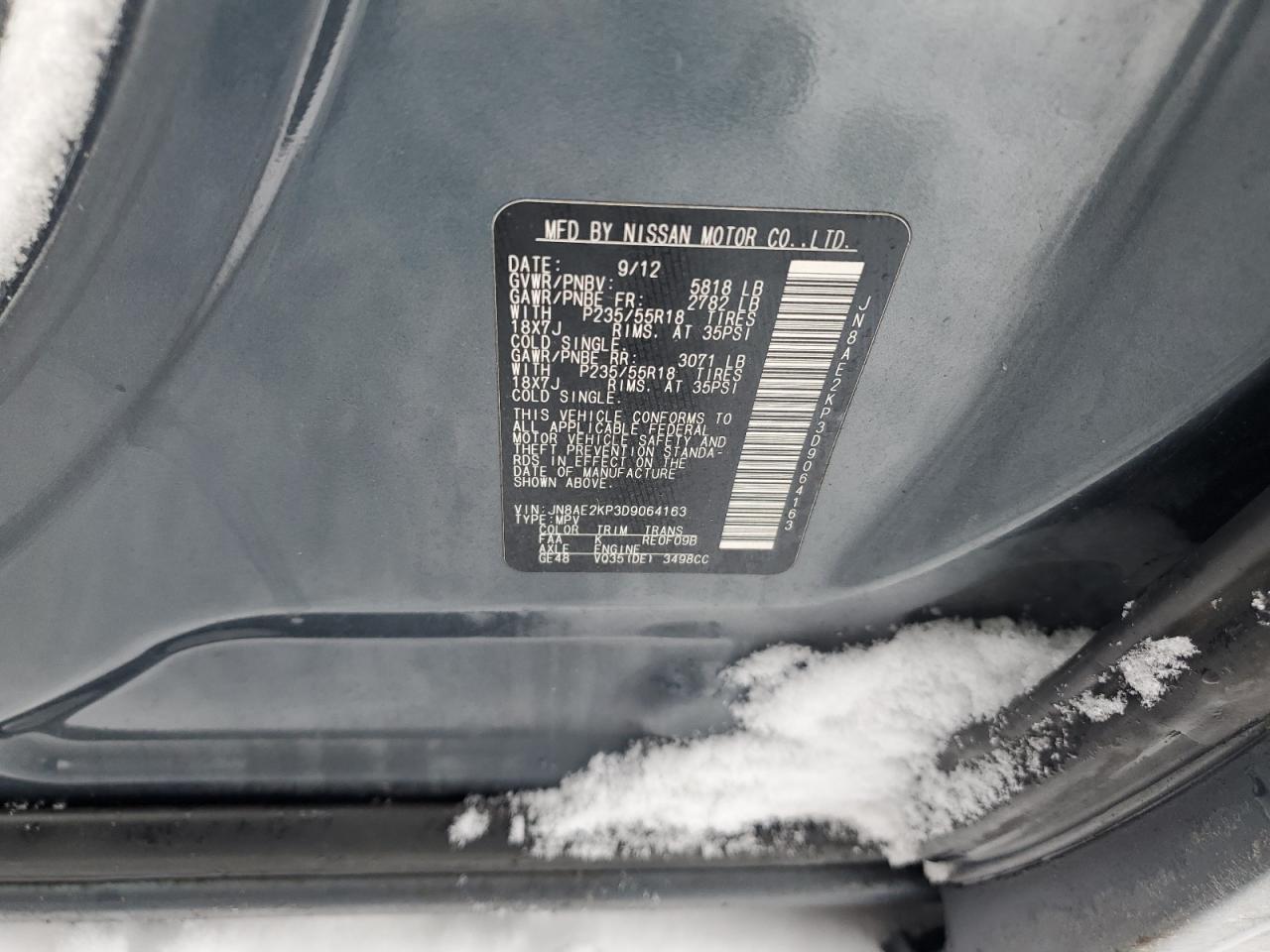 2013 Nissan Quest - Image 13